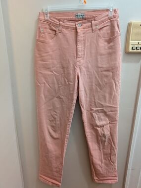Vintage French Dressing Jeanswear Cali Pink Jeans Waist 12